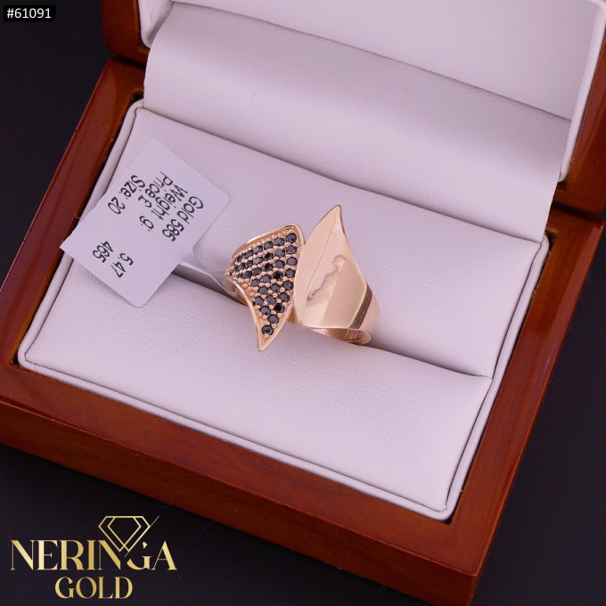 Rose gold women's ring #61091 Rose gold women's ring #61091