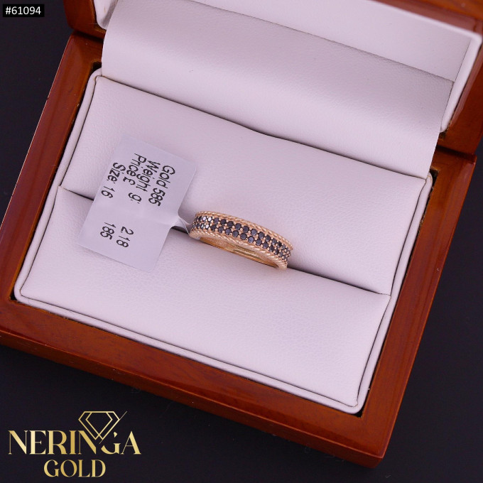Rose gold women's ring #61094 Rose gold women's ring #61094