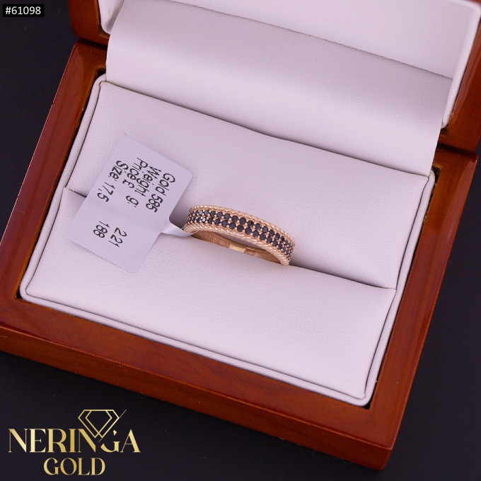 Rose gold women's ring #61098 Rose gold women's ring #61098