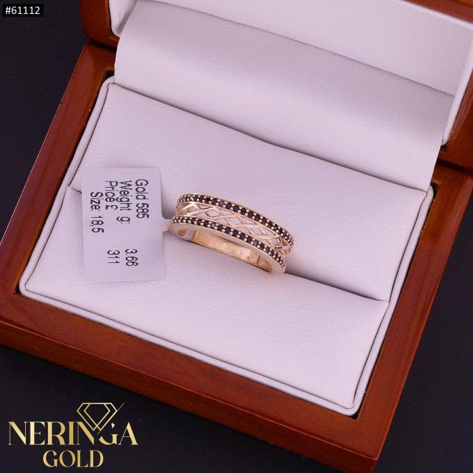 Rose gold women's ring #61112 Rose gold women's ring #61112