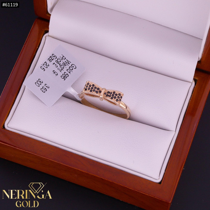 Rose gold women's ring #61119 Rose gold women's ring #61119