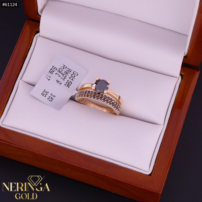 Rose gold women's ring #61124 Rose gold women's ring #61124