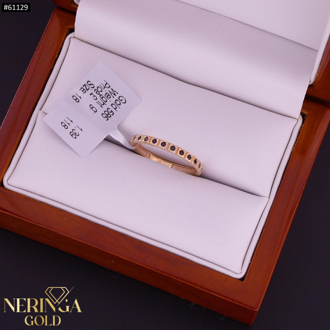 Rose gold women's ring #61129 Rose gold women's ring #61129