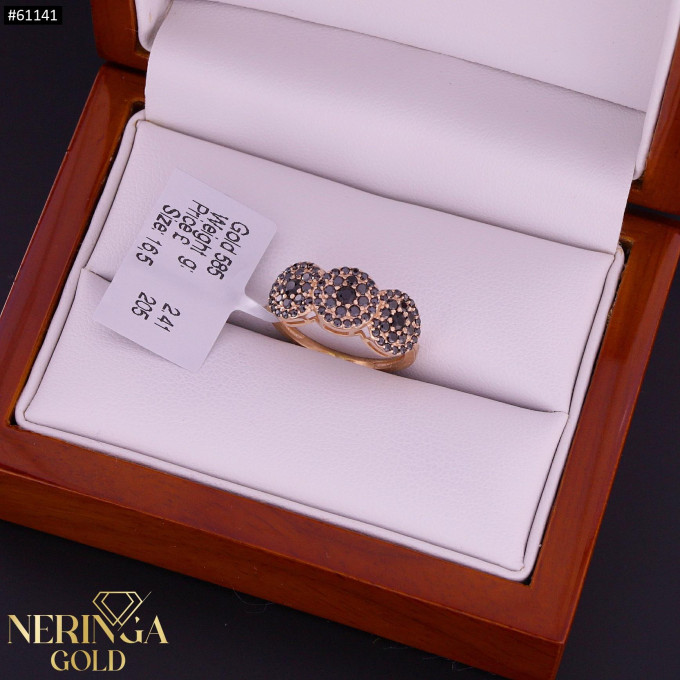 Rose gold women's ring #61141 Rose gold women's ring #61141