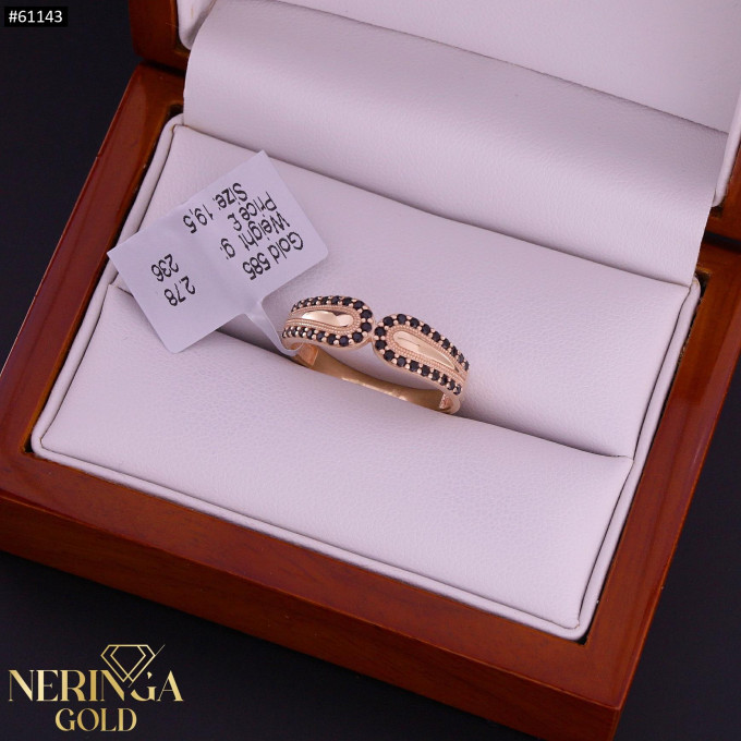 Rose gold women's ring #61143 Rose gold women's ring #61143