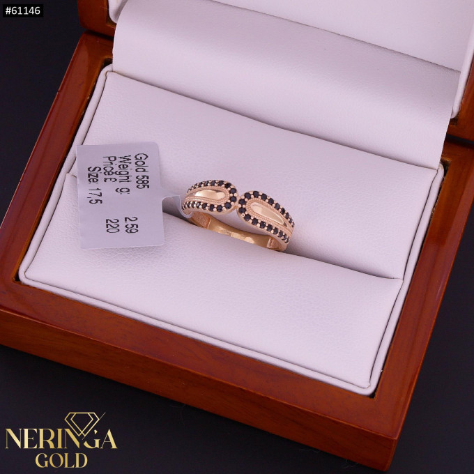Rose gold women's ring #61146 Rose gold women's ring #61146