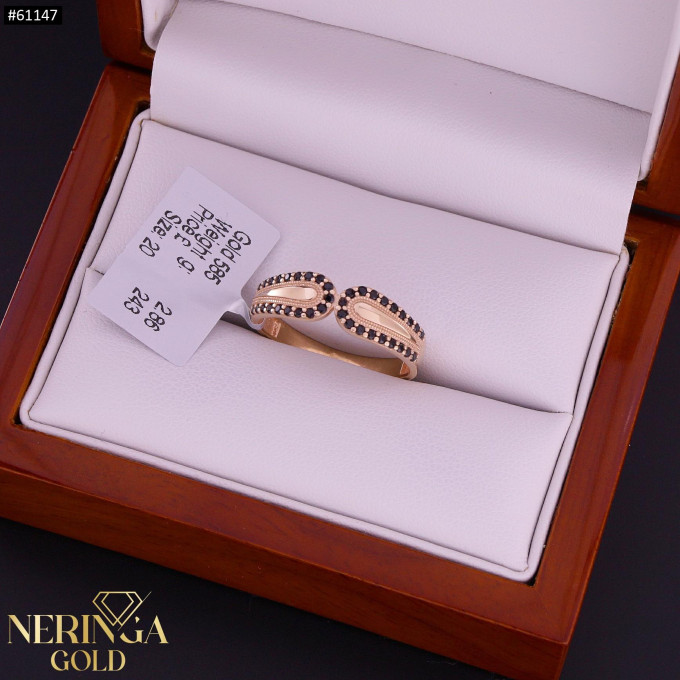 Rose gold women's ring #61147 Rose gold women's ring #61147