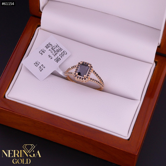 Rose gold women's ring #61154 Rose gold women's ring #61154