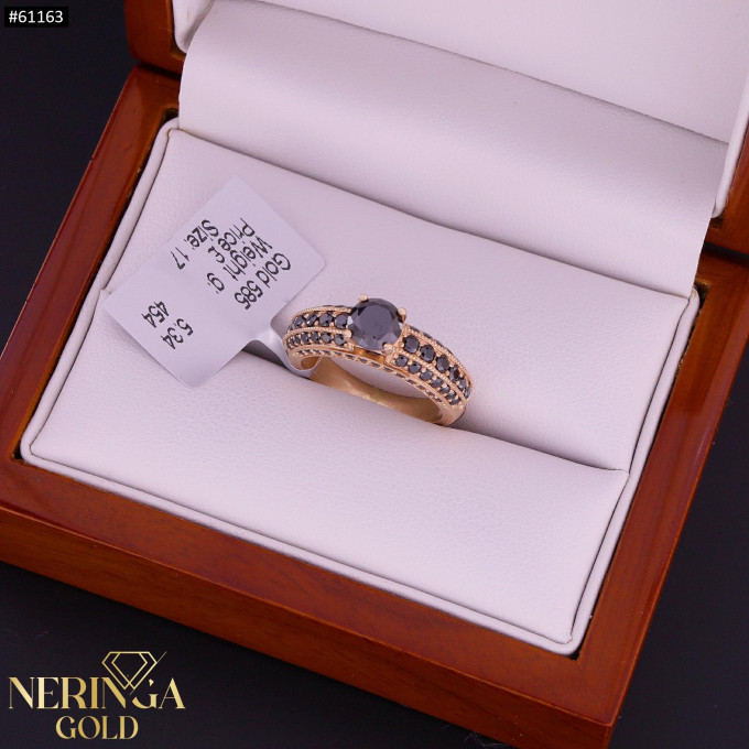 Rose gold women's ring #61163 Rose gold women's ring #61163