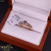 Rose gold women's ring #61165