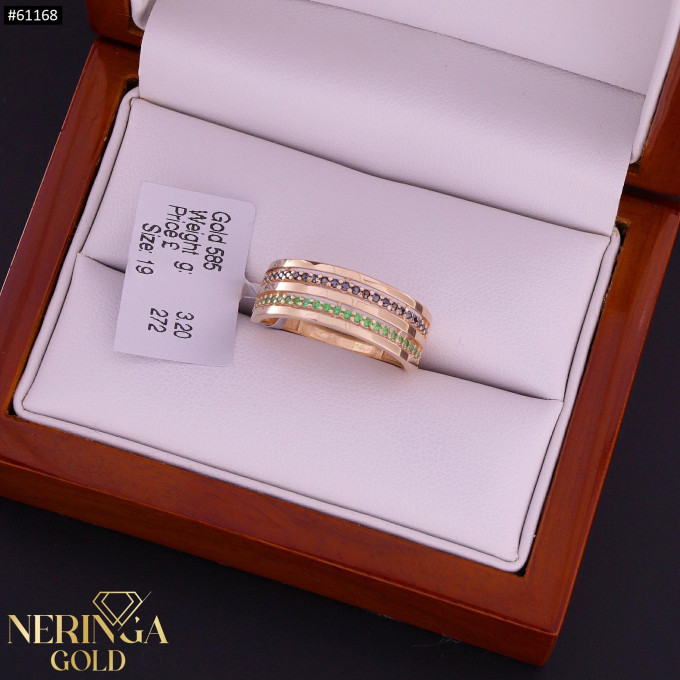 Rose gold women's ring #61168 Rose gold women's ring #61168