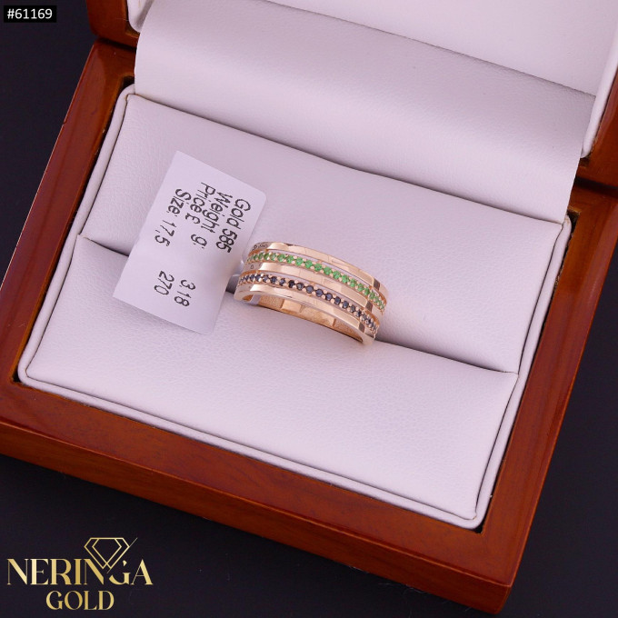 Rose gold women's ring #61169 Rose gold women's ring #61169