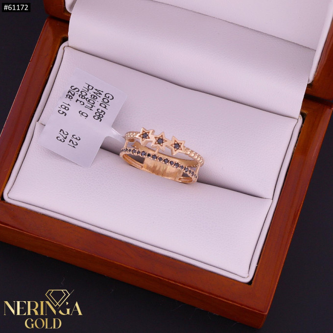 Rose gold women's ring #61172 Rose gold women's ring #61172