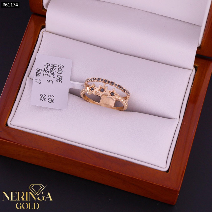 Rose gold women's ring #61174 Rose gold women's ring #61174