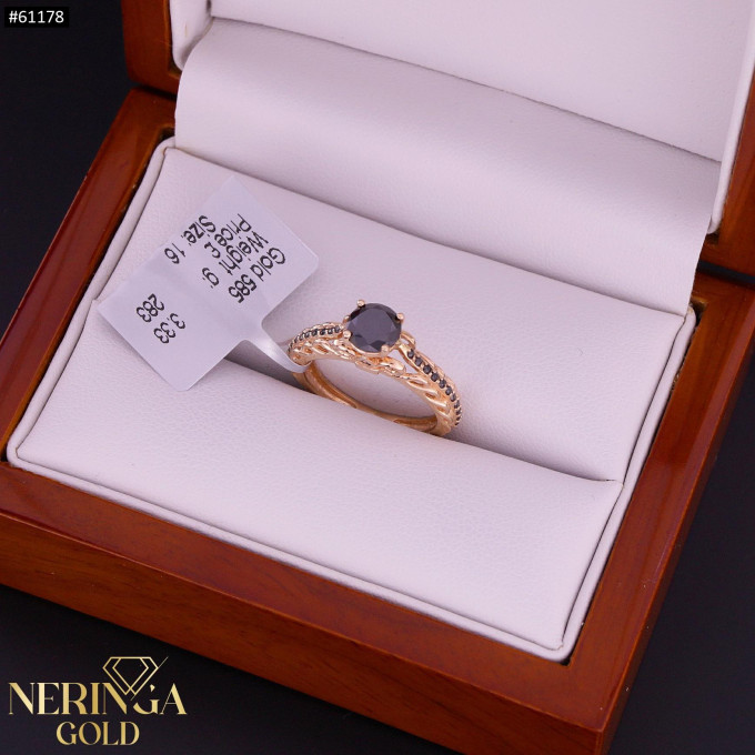 Rose gold women's ring #61178 Rose gold women's ring #61178