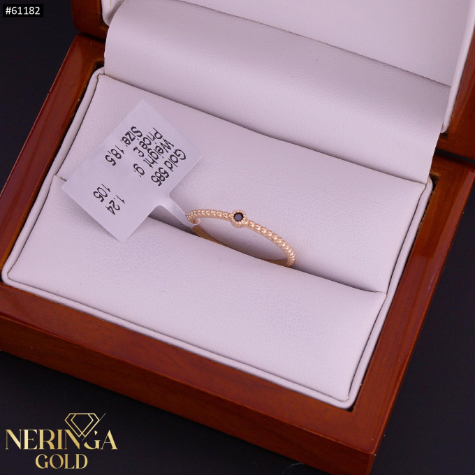Rose gold women's ring #61182 Rose gold women's ring #61182