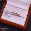 Rose gold women's ring #61195 Rose gold women's ring #61195