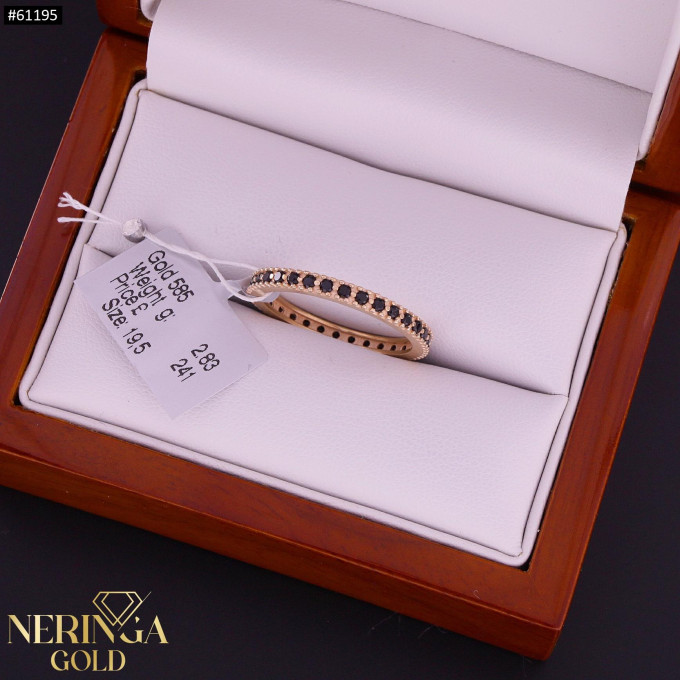 Rose gold women's ring #61195 Rose gold women's ring #61195