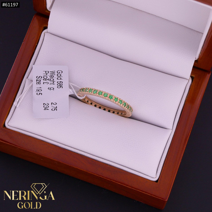 Rose gold women's ring #61197 Rose gold women's ring #61197