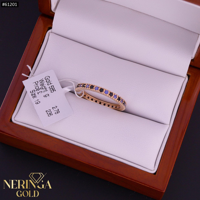 Rose gold women's ring #61201 Rose gold women's ring #61201
