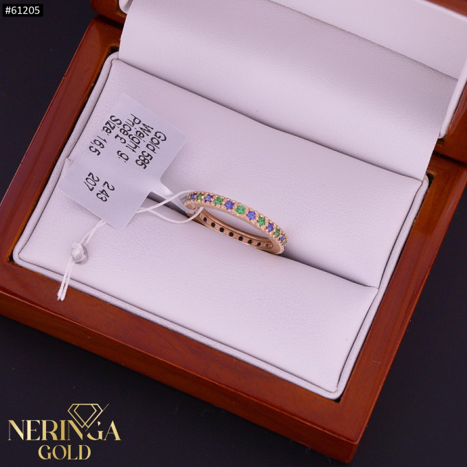 Rose gold women's ring #61205 Rose gold women's ring #61205