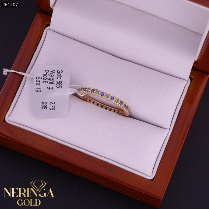 Rose gold women's ring #61207 Rose gold women's ring #61207