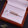 Rose gold women's ring #61208 Rose gold women's ring #61208