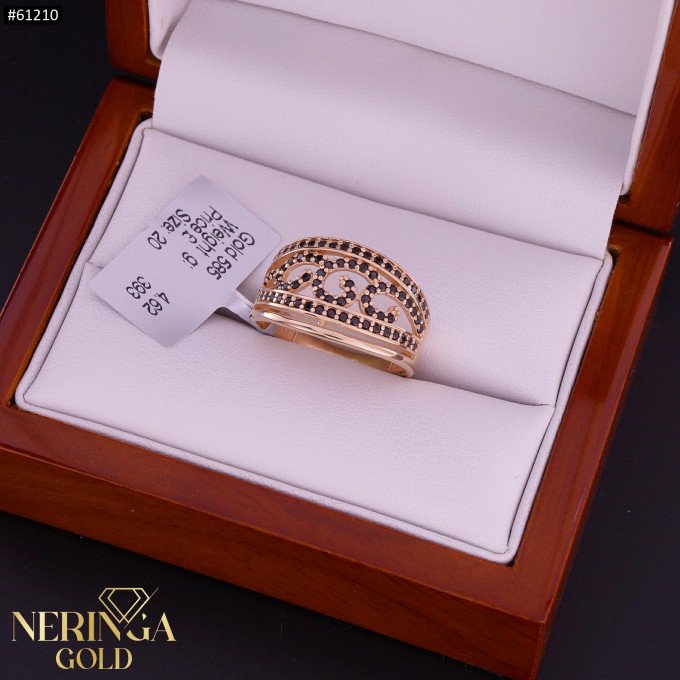Rose gold women's ring #61210 Rose gold women's ring #61210