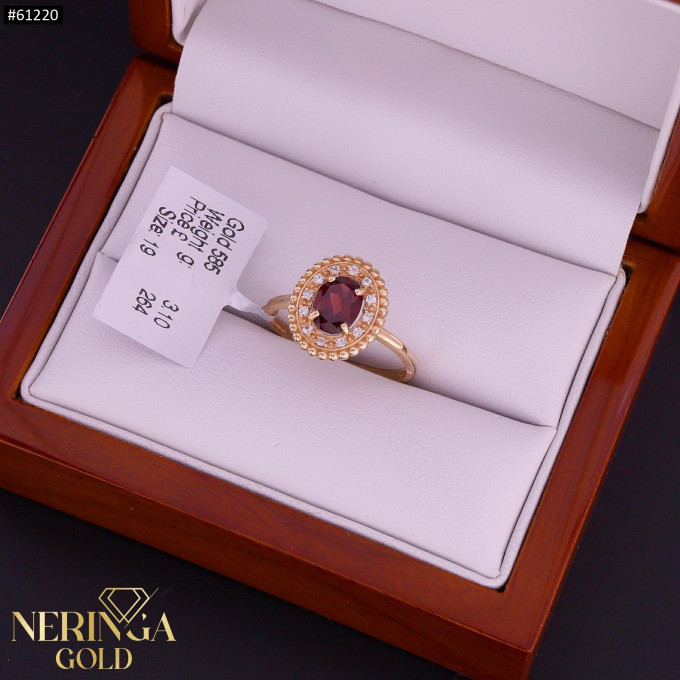 Rose gold women's ring #61220 Rose gold women's ring #61220