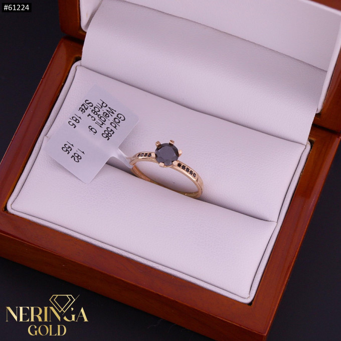 Rose gold women's ring #61224 Rose gold women's ring #61224