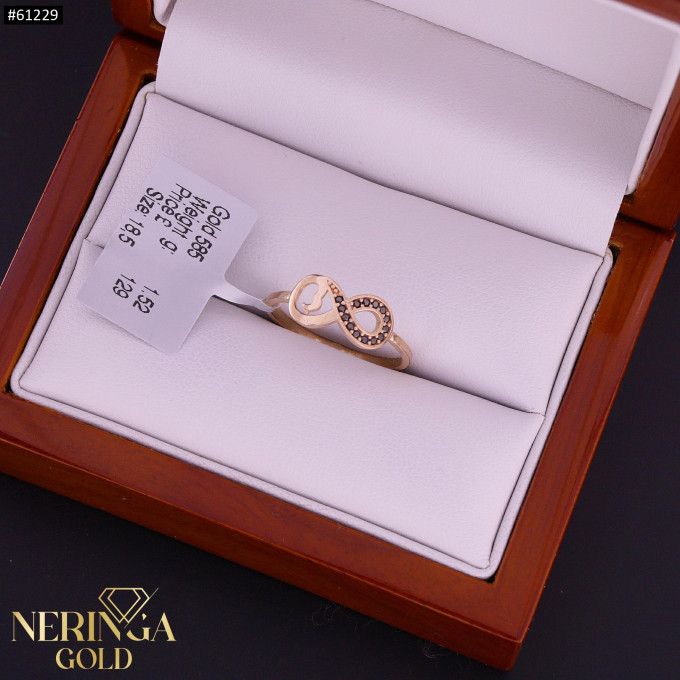 Rose gold women's ring #61229 Rose gold women's ring #61229