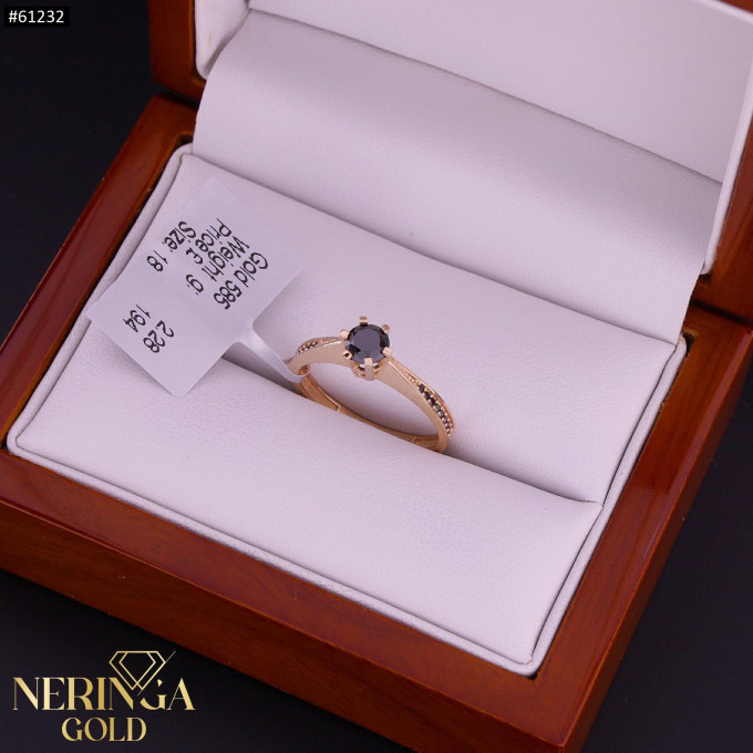 Rose gold women's ring #61232 Rose gold women's ring #61232