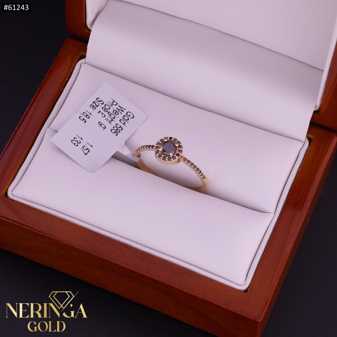 Rose gold women's ring #61243 Rose gold women's ring #61243