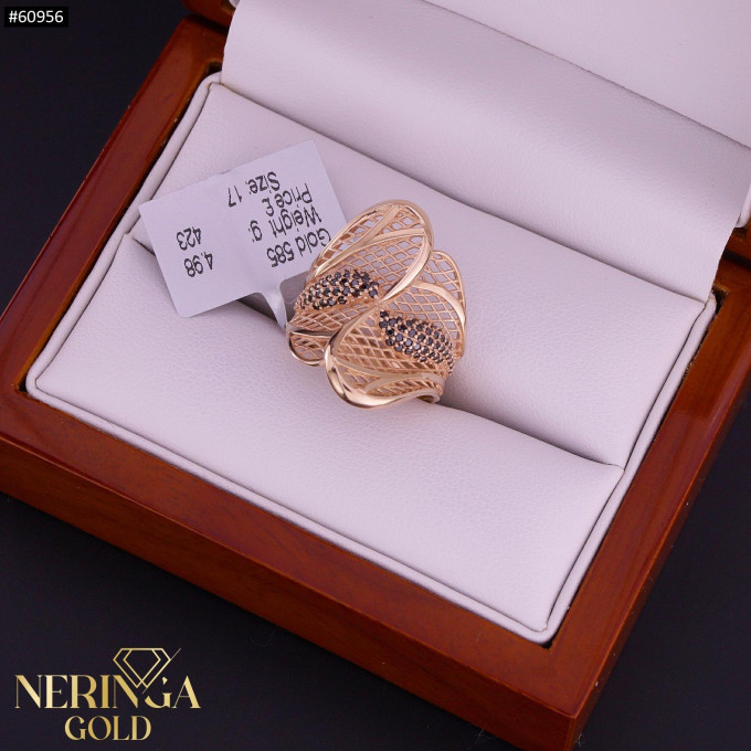 Rose gold women's ring #60956 Rose gold women's ring #60956