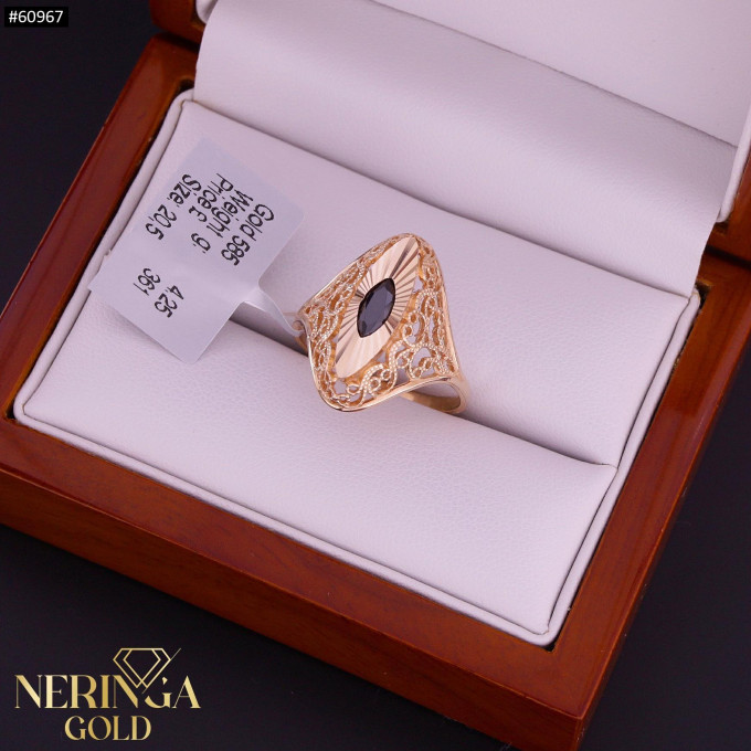 Rose gold women's ring #60967 Rose gold women's ring #60967