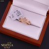 Rose gold women's ring #60985