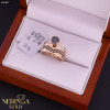 Rose gold women's ring #60987