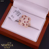 Rose gold women's ring #60997