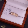 Rose gold women's ring #59914