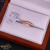 Rose gold women's ring #60038