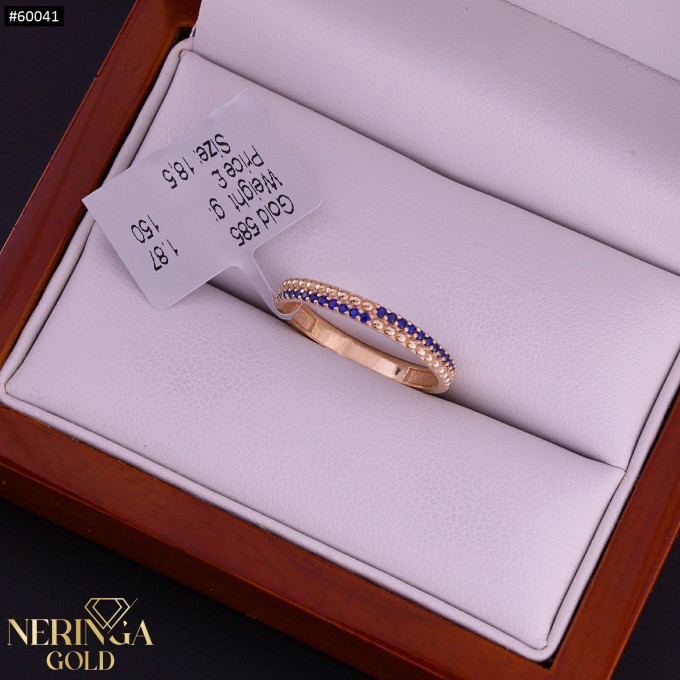 Rose gold women's ring #60041 Rose gold women's ring #60041