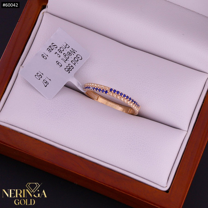 Rose gold women's ring #60042 Rose gold women's ring #60042