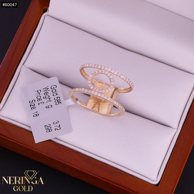 Rose gold women's ring #60047 Rose gold women's ring #60047