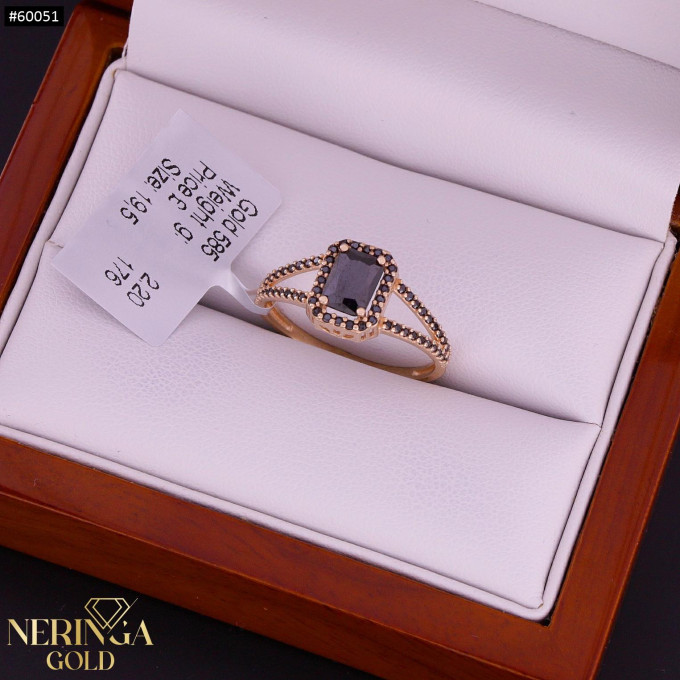 Rose gold women's ring #60051 Rose gold women's ring #60051