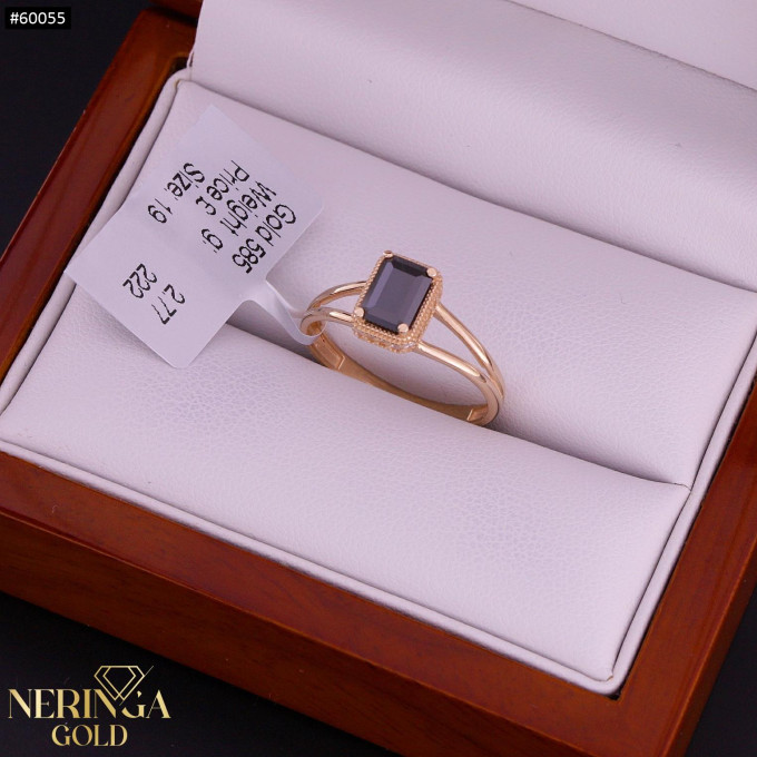 Rose gold women's ring #60055 Rose gold women's ring #60055