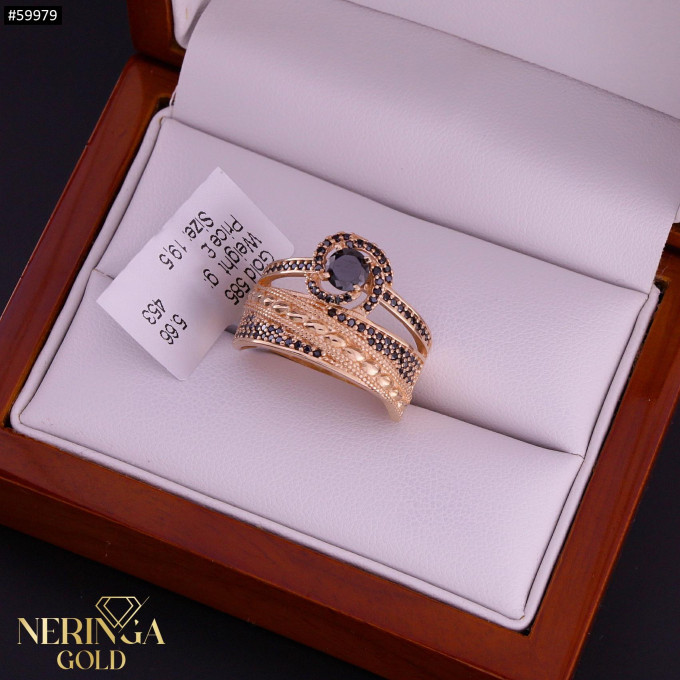 Rose gold women's ring #59979 Rose gold women's ring #59979