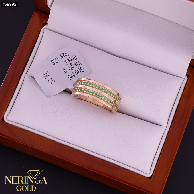 Rose gold women's ring #59995 Rose gold women's ring #59995