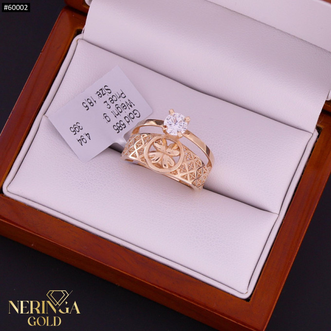 Rose gold women's ring #60002 Rose gold women's ring #60002