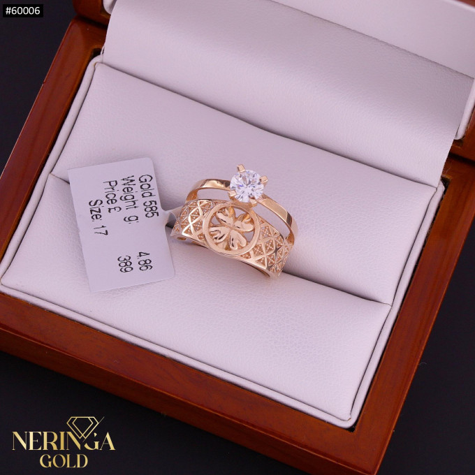 Rose gold women's ring #60006 Rose gold women's ring #60006