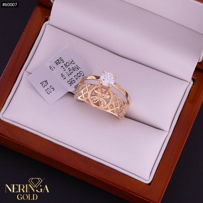 Rose gold women's ring #60007 Rose gold women's ring #60007